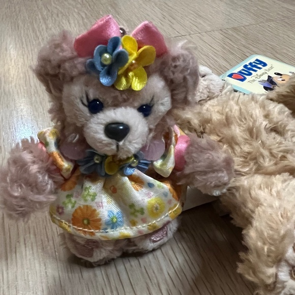 NEW Tokyo Disney Sea Japan / Duffy&Shellie May Plush Keychain  Set of 2 - Picture 6 of 7